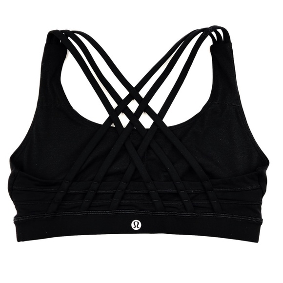 lululemon athletica Other - Lululemon Criss Cross Strappy Sports Bra Black 4